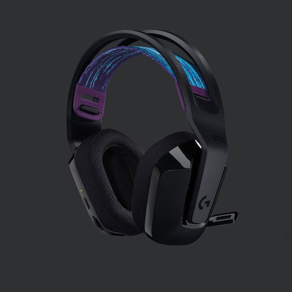 Logitech G G535 Kopfhörer Kabellos Kopfband Gaming Schwarz Produktbild 29