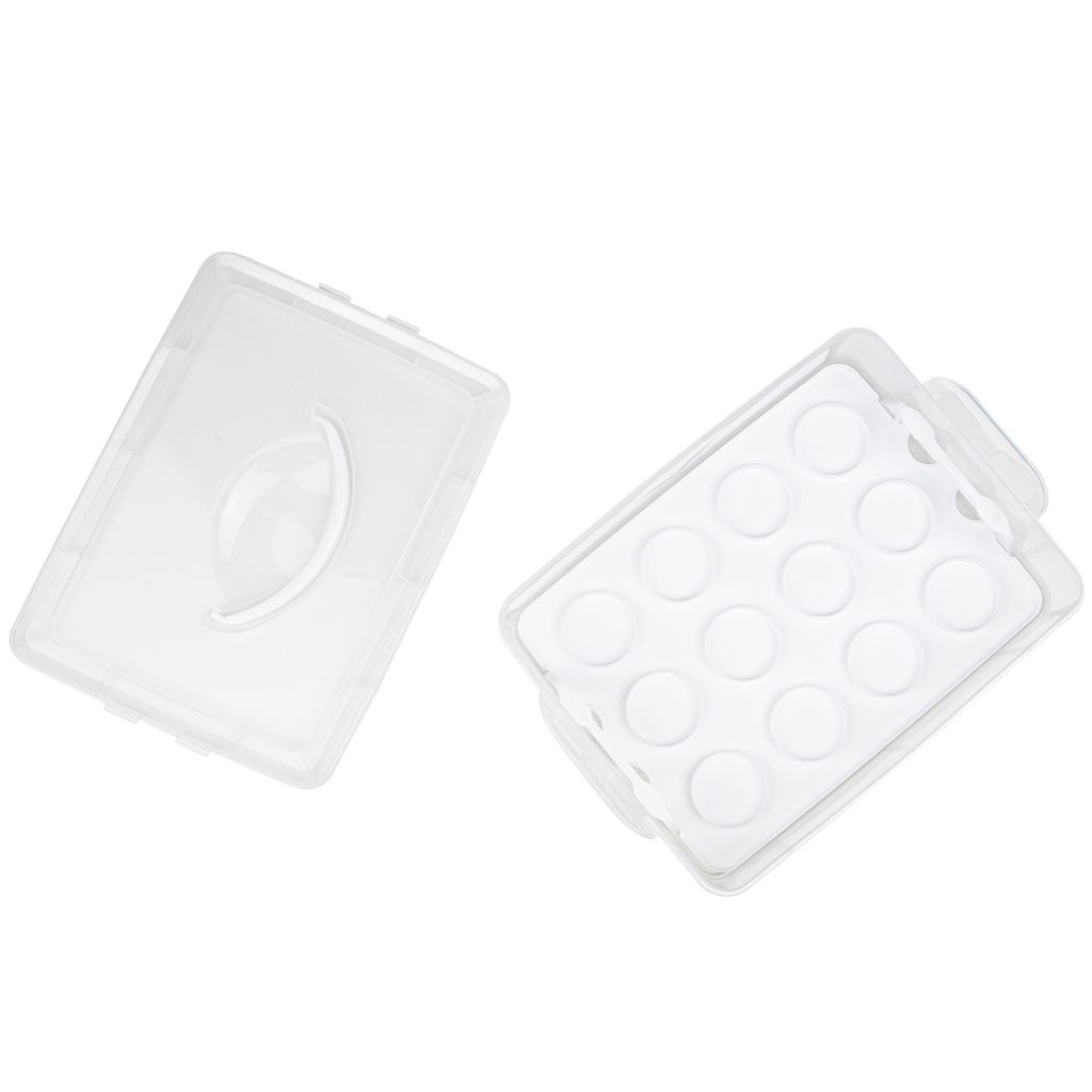 HI Aufbewahrungsbox für 12 Cupcakes 6 L Transparent Produktbild 2