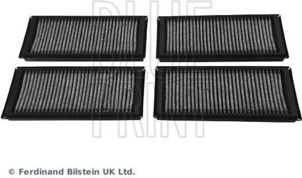 BLUE PRINT Filtersatz Innenraumluft Filtereinsatz Aktivkohle ADBP250054 für BMW 3 Limousine (E90) 3 Coupe (E92) 3 Cabrio (E93)