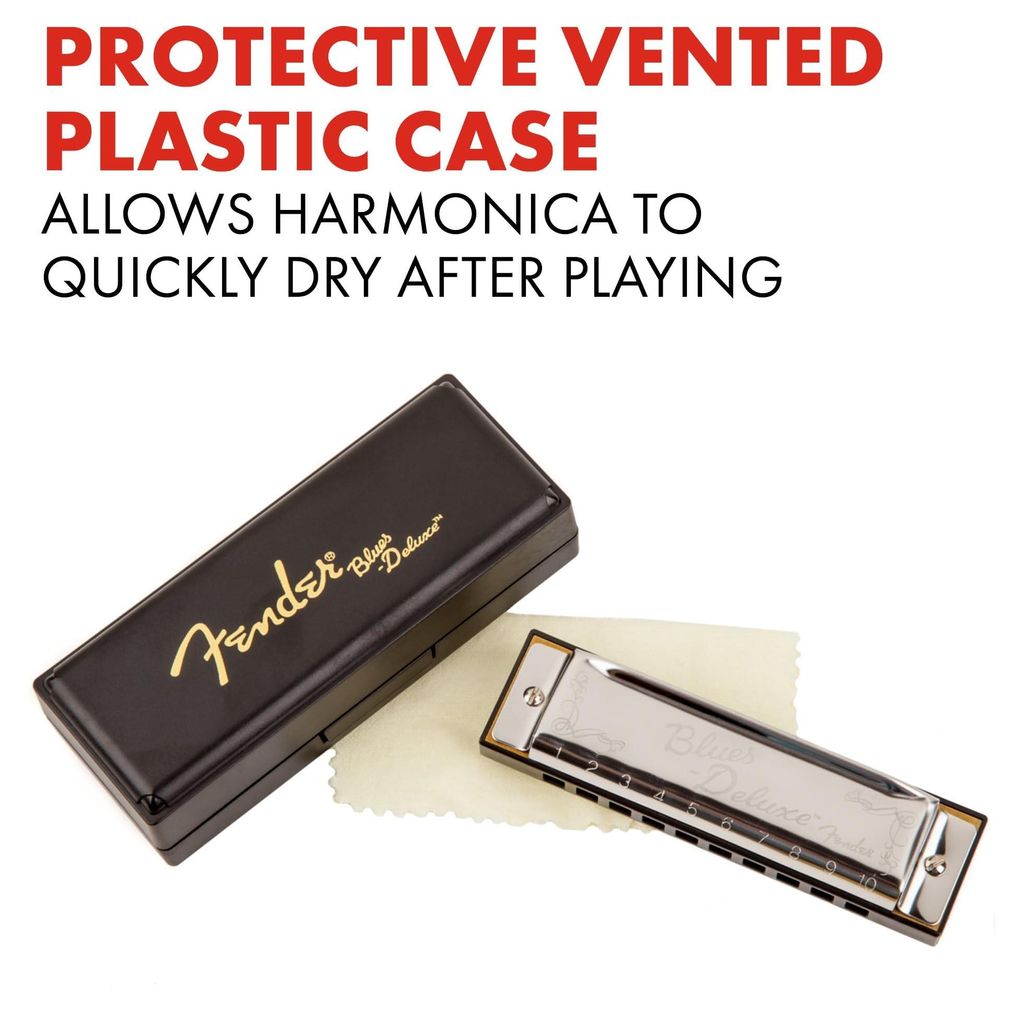 Fender Blues Deluxe C Diatonická ústní harmonika Obrázek produktu 
