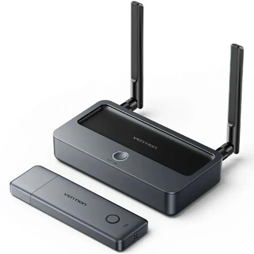 Vention ADTH0 Adaptateur HDMI Mâle vers Femelle Argent Haute Qualité