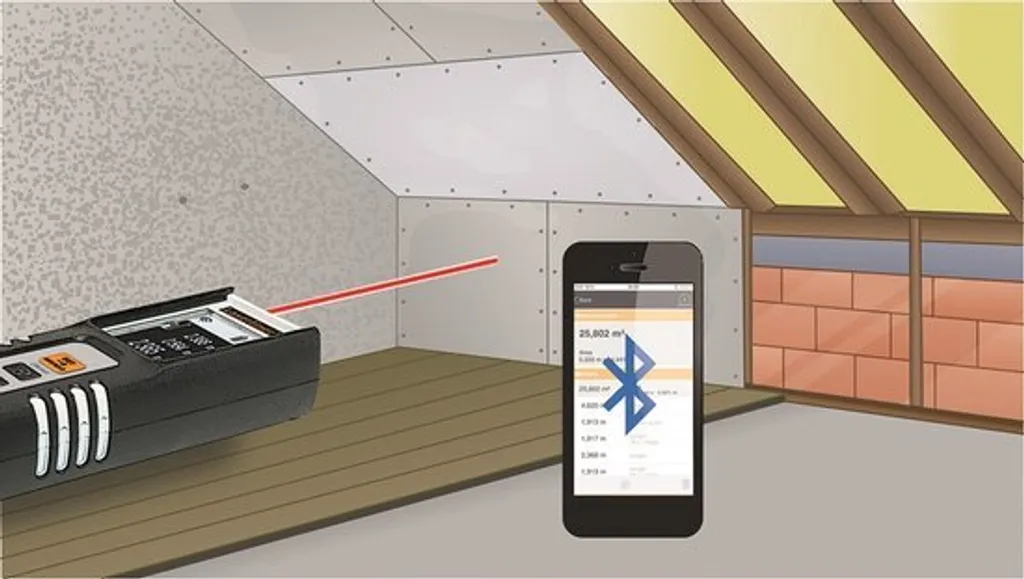 Laserliner DistanceMaster Compact Plus - Télémètre Laser Bluetooth 40m - 11