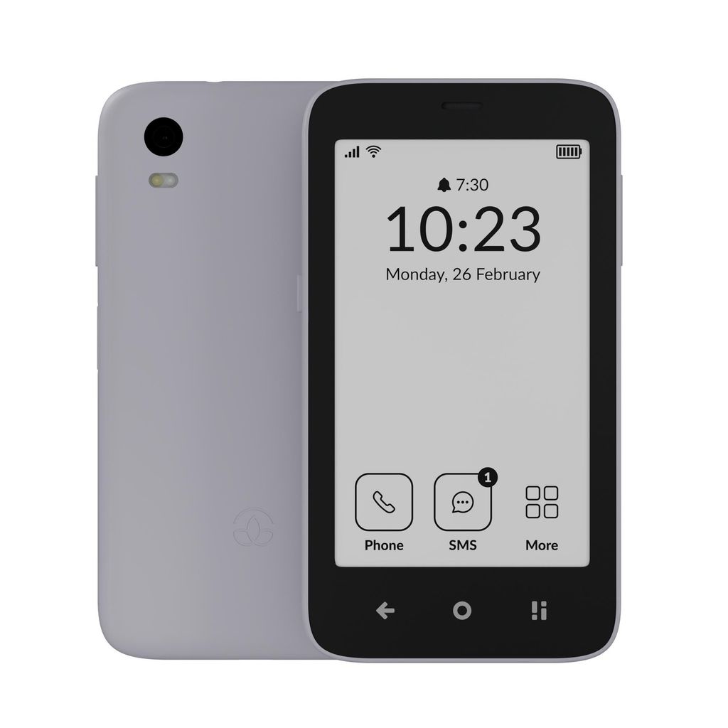 MUDITA Kompakt Smartphone E Ink Display Grau Produktbild 