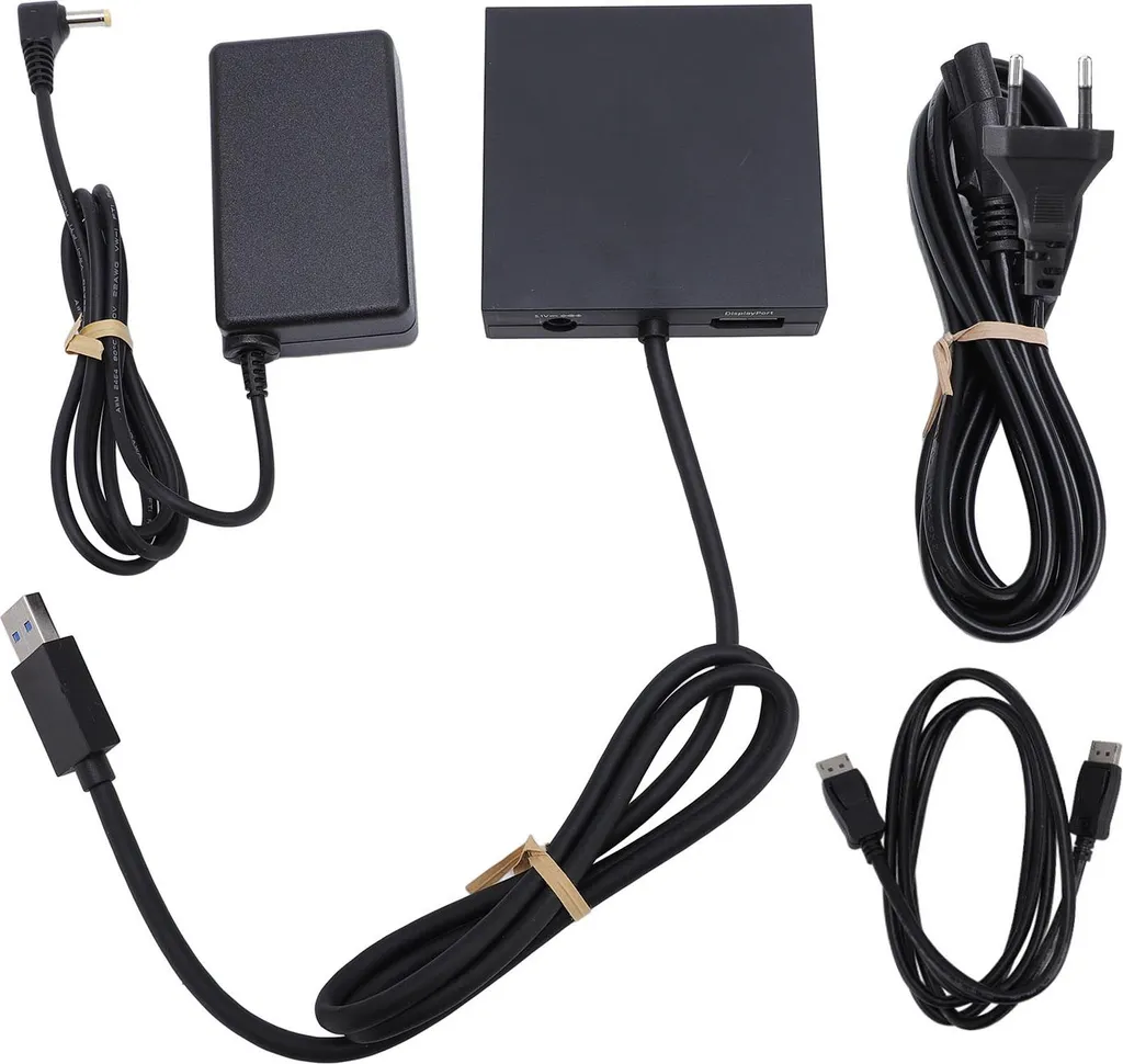Adaptateur PC VR2 Haute Performance avec Câble DisplayPort et Prise UE