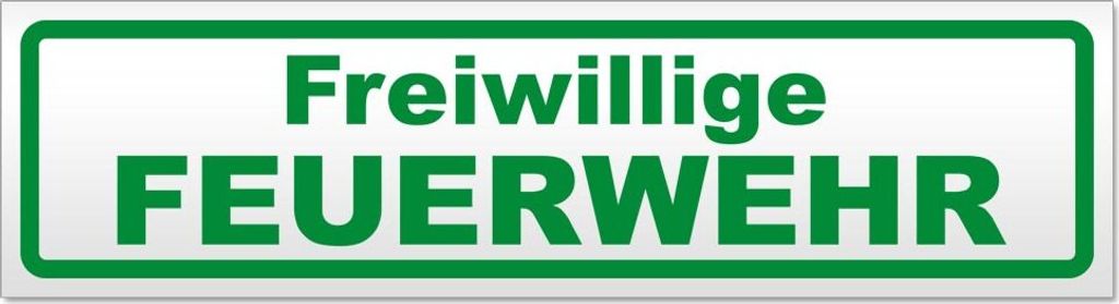 Freiwillige Feuerwehr Magnetschild Schild magnetisch