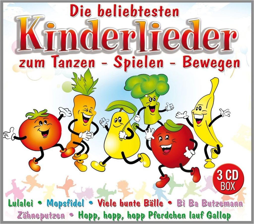 Die beliebtesten Kinderlieder