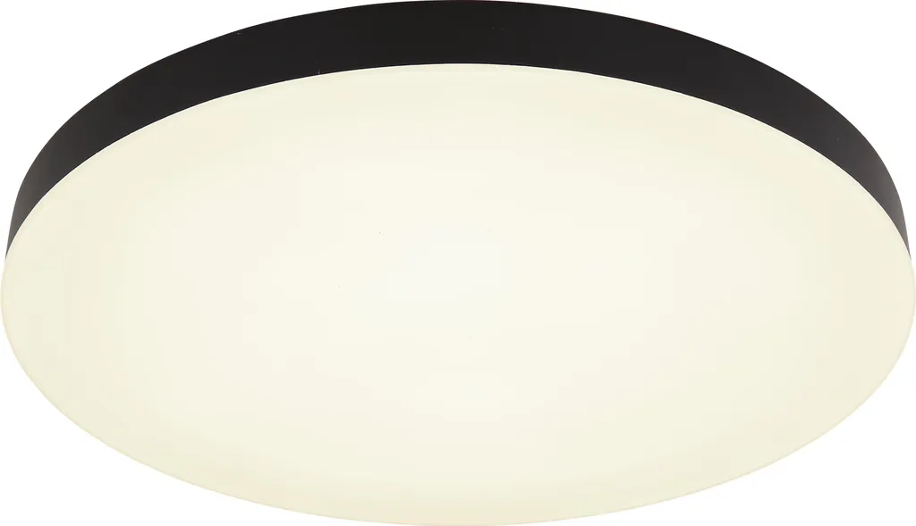 Globo Lighting Plafoniera Nera Opaca LED: Eleganza Moderna per Interni - 2