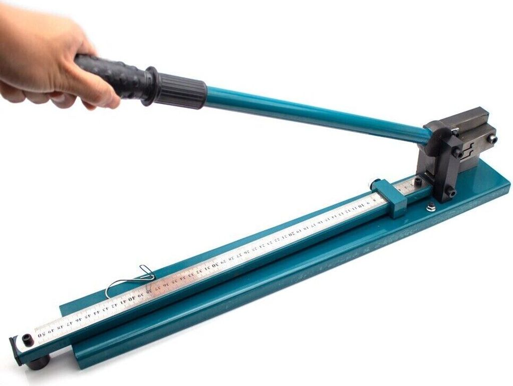 Manual DIN Rail Cutter DC-35, Double Slot Steel & Aluminum Rail Cutting Machine for Precise Cutting of Electrical Tracks