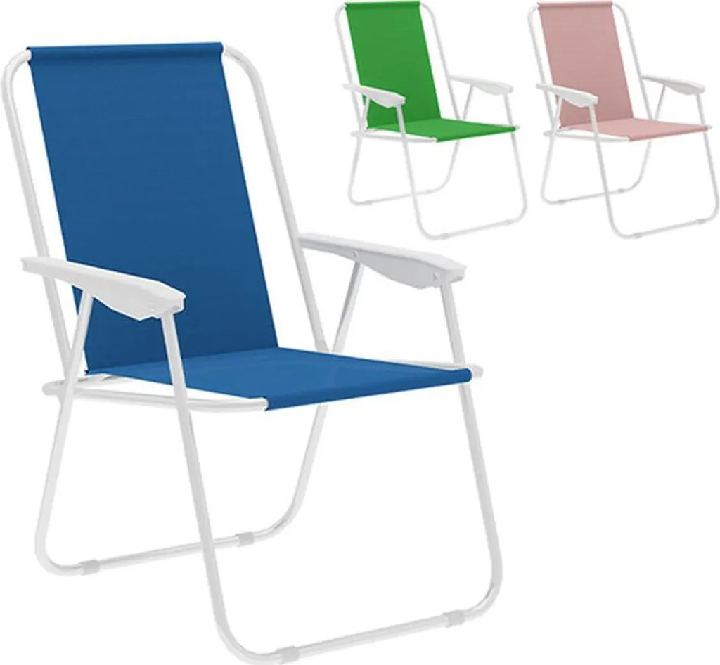 Chaise pliante légère Marbueno 10169, finis les maux de dos à la plage