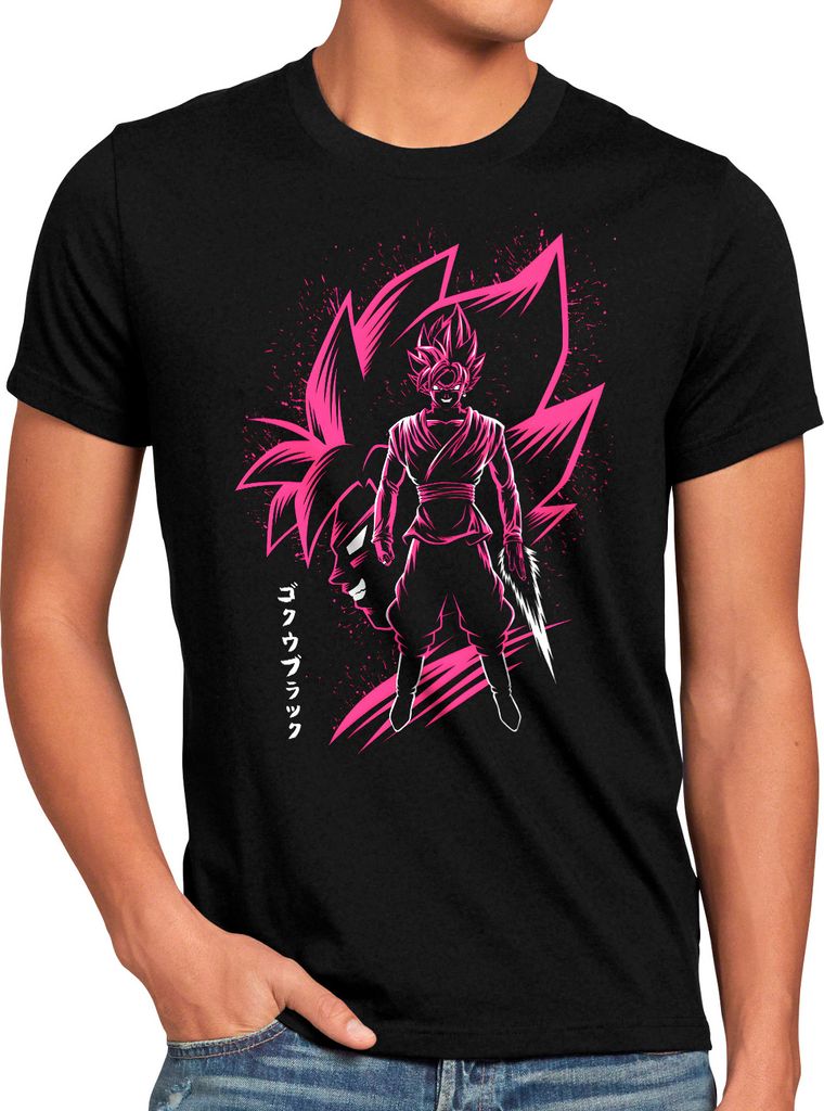 style3 Defeat Me Herren T-Shirt super dragon saiyan z gt