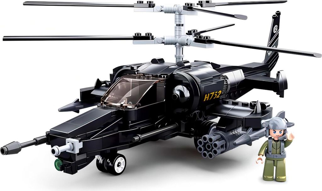 Sluban Modellbausteine M38-B0752 Ka-50 Black Shark Produktbild 