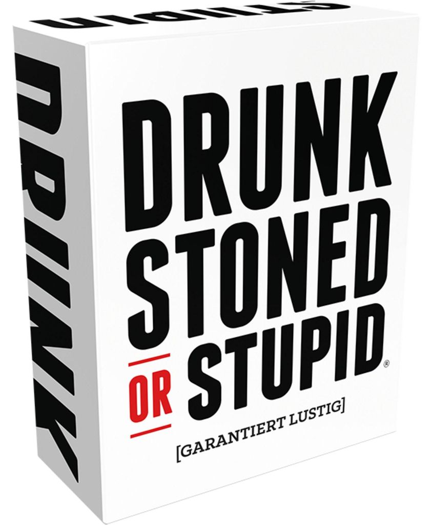 Asmodee Drunk, Stoned or Stupid, Partyspiel Produktbild 