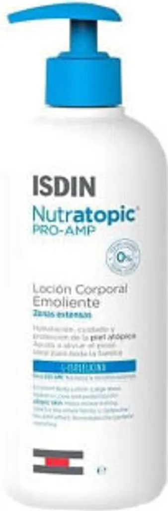 Isdin Nutratopic Pro-Amp Lotion Émolliente 400ml pour Peaux Atopiques