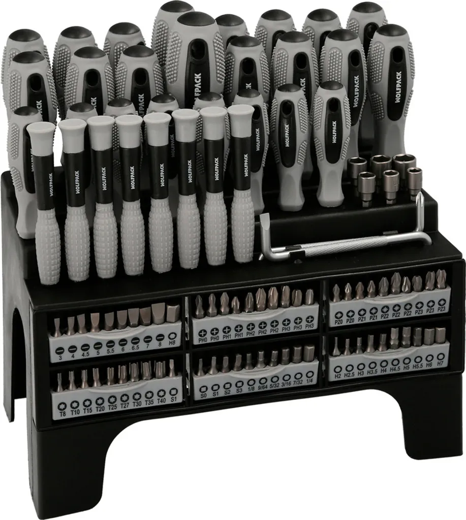 Kit de tournevis polyvalent 100 outils pour entretien maison et électronique