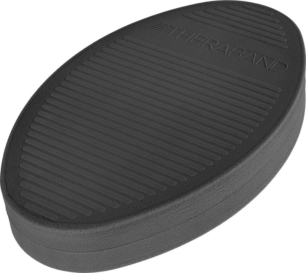 TheraBand Balance-Pad "Stabilitäts-Trainer", Schwarz, LxBxH: 44x26x6 cm