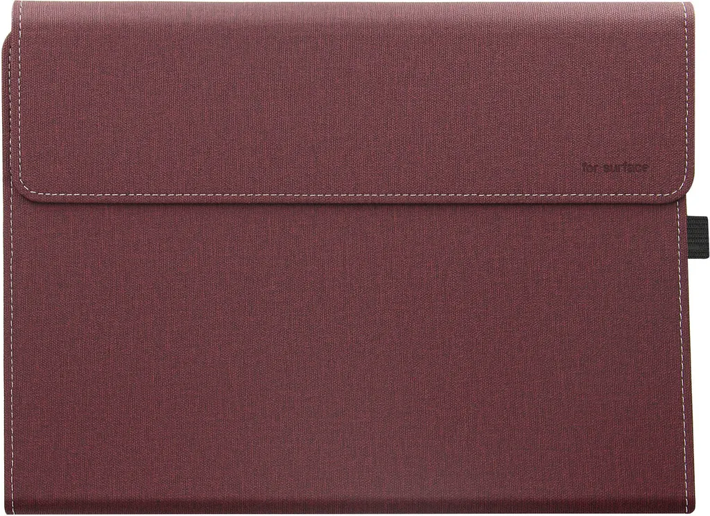 Housse de protection bordeaux avec support pour Surface Pro 9 Avizar