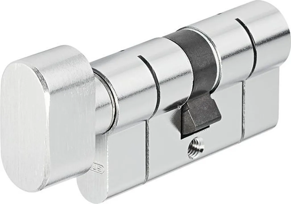 Barillet de serrure à bouton D6 70x30mm sécurité anti-casse renforcée