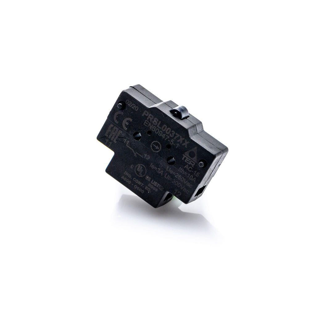 POLBERIS Kontaktor PRSL0037XX TER 1NC schwarzer Kontakt für Endschalter PF2C GF4C SF12C, Hersteller TER