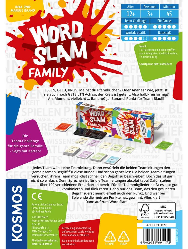 Hra Word Slam Family Obrázok produktu 