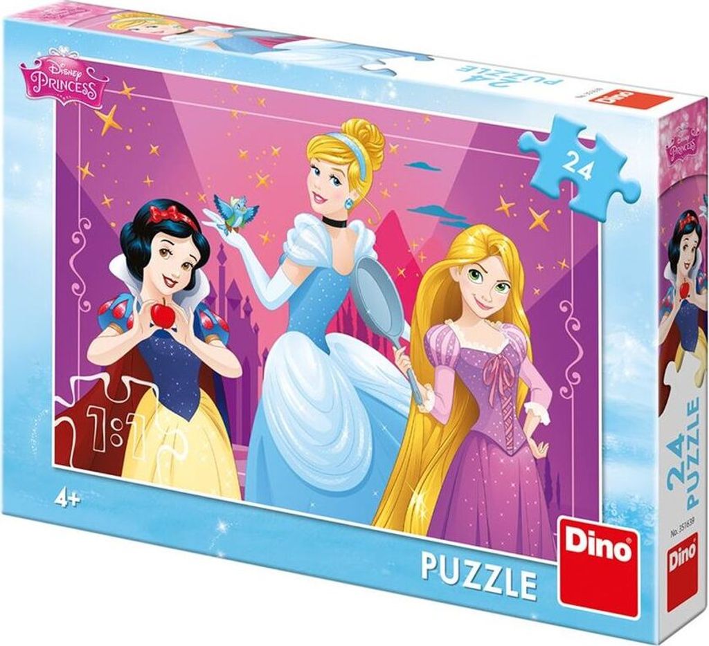 DINO Puzzle Brave Disney Prinzessinnen 24 Teile