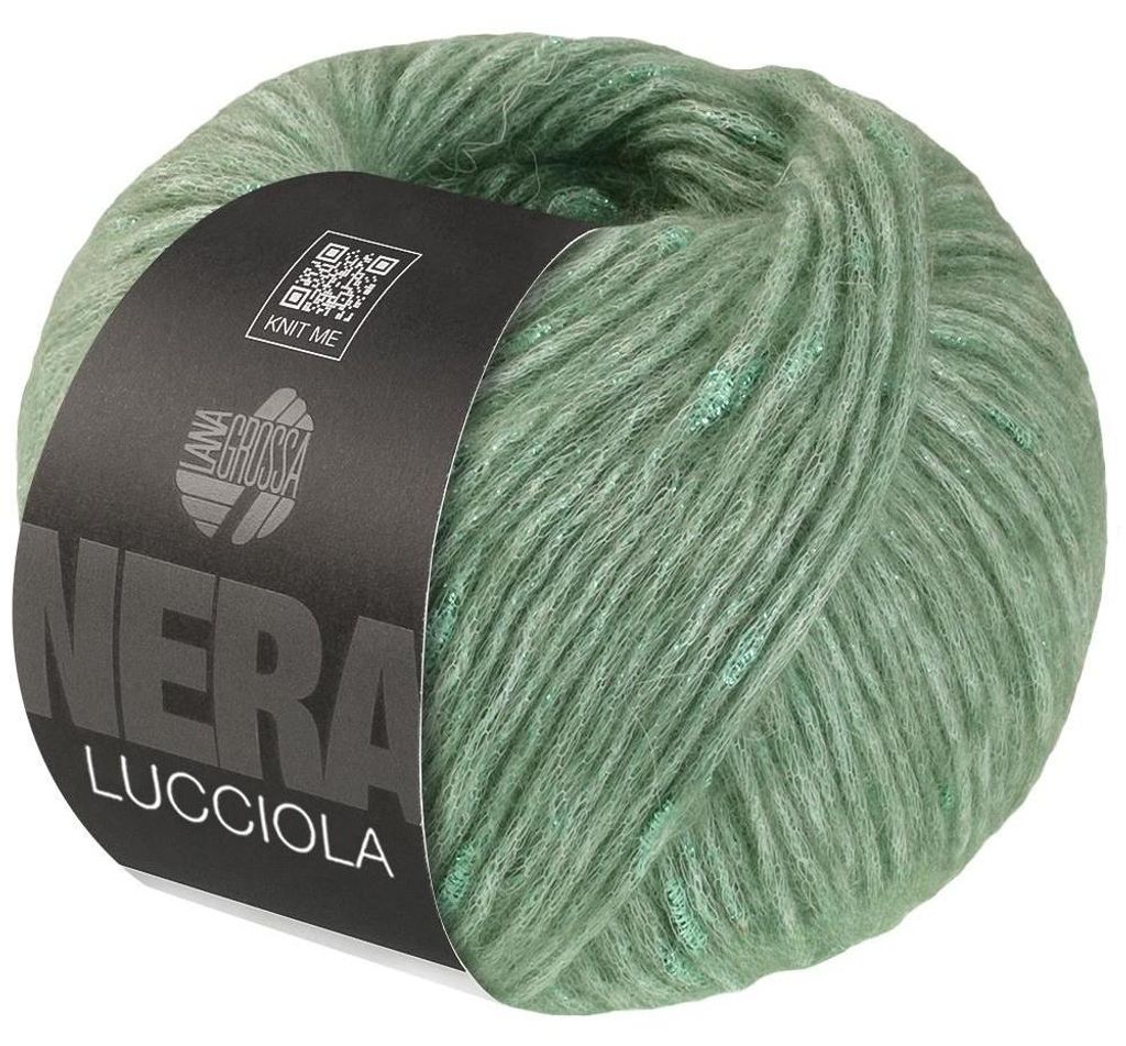 Lana Grossa LUCCIOLA (NERA) 50 g Effektgarn aus Alpaka- und Produktbild 