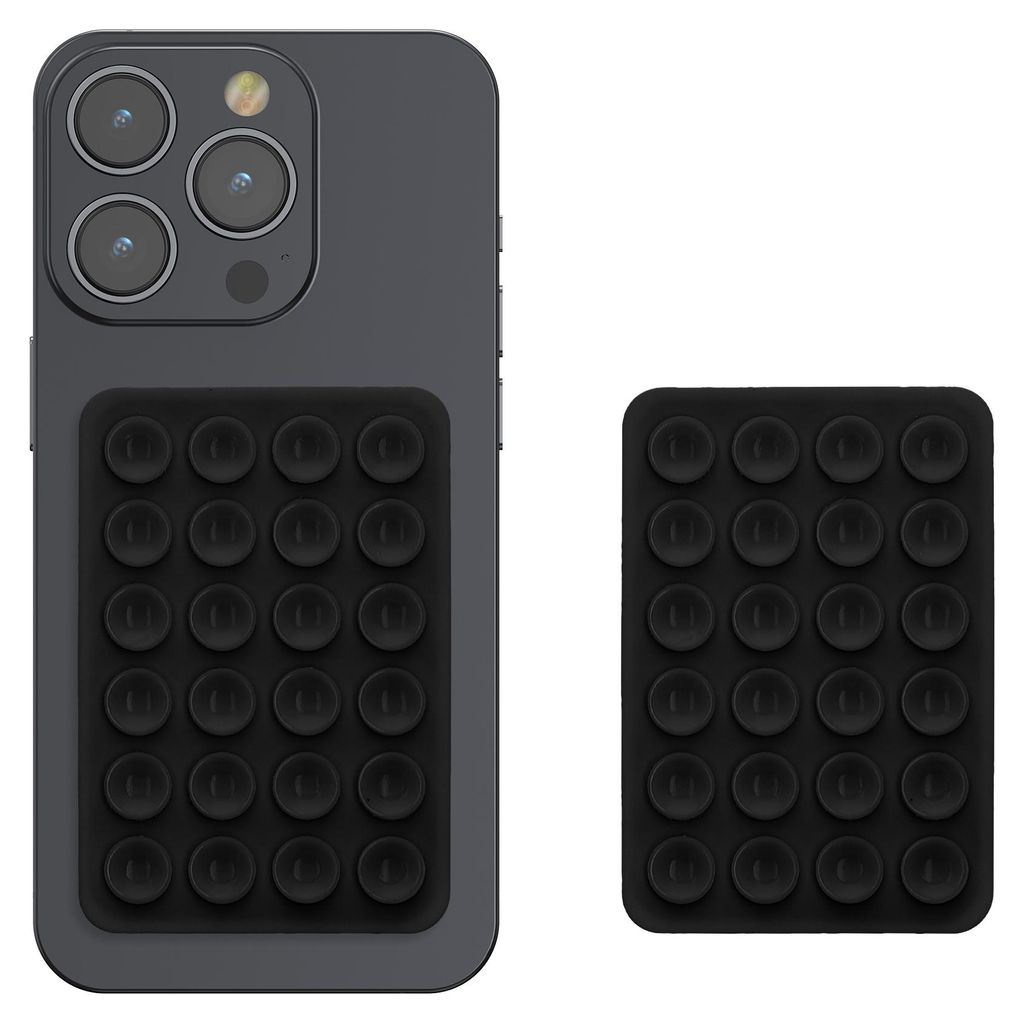 kwmobile 2x Silikon Saugnapf Handyhalterung - Handy Halter Produktbild 