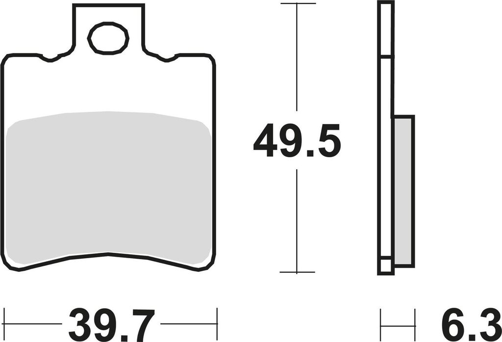 TRW Bremsbeläge MCB 674 Bremsbelag MCB 674 SR Sintermetall