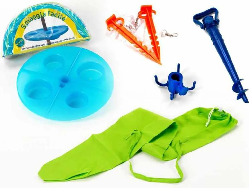 Pack Plage Confort Parasol Dentelle et Table Basse Spécial Bord de Mer