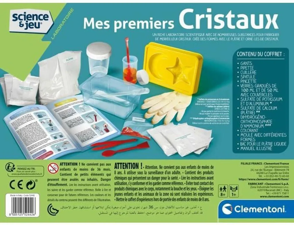 Activité éducative enfant : Coffret Clementoni pour apprendre la science - 4