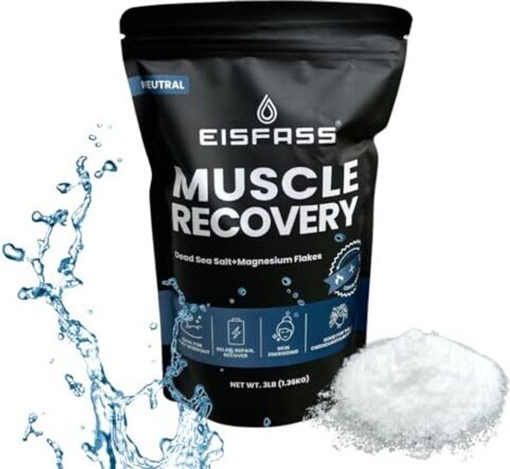 Eisfass Muskelregenerations-Badesalz - 21 Mineralien Vitamin C- TOP Regeneration nach dem Training