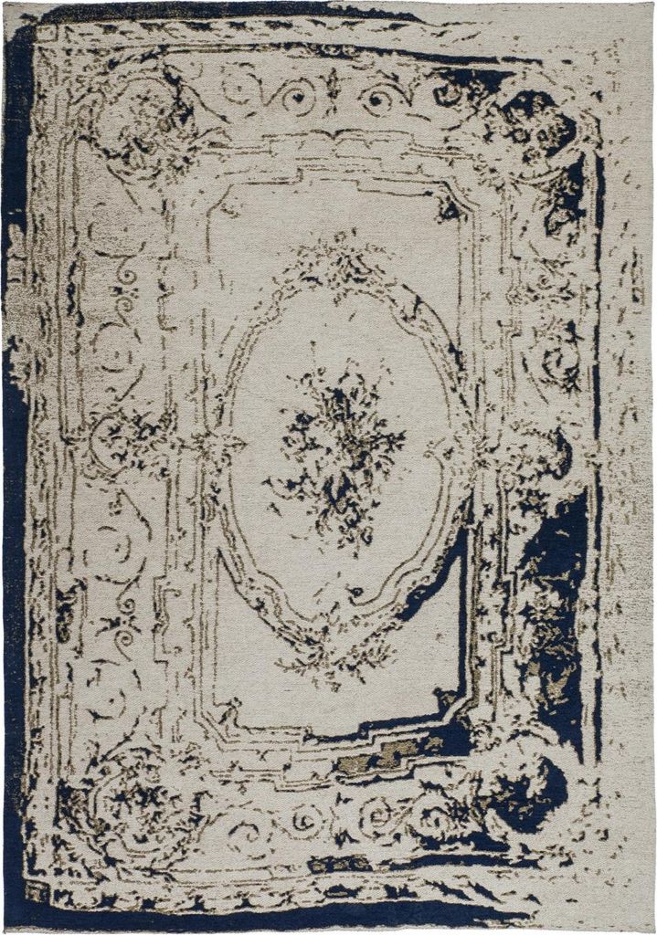 Sitar 740 Grau / Blau 160cm x 230cm