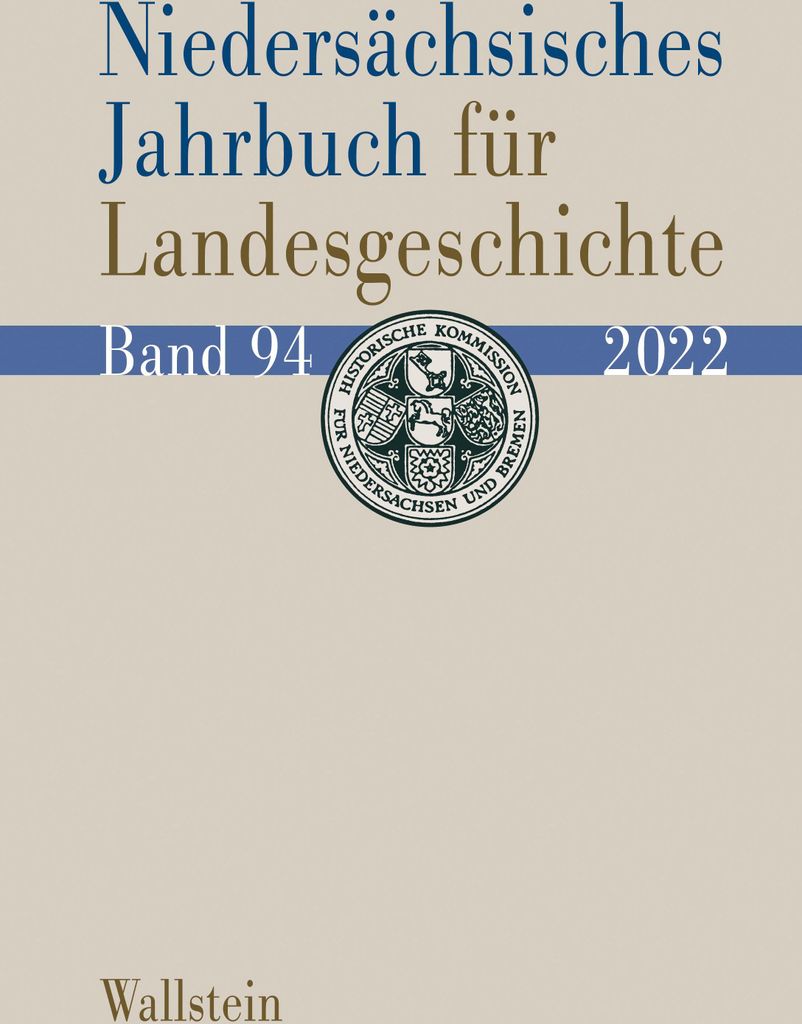 Niedersächsisches Jahrbuch für Landesgeschichte 94/2022