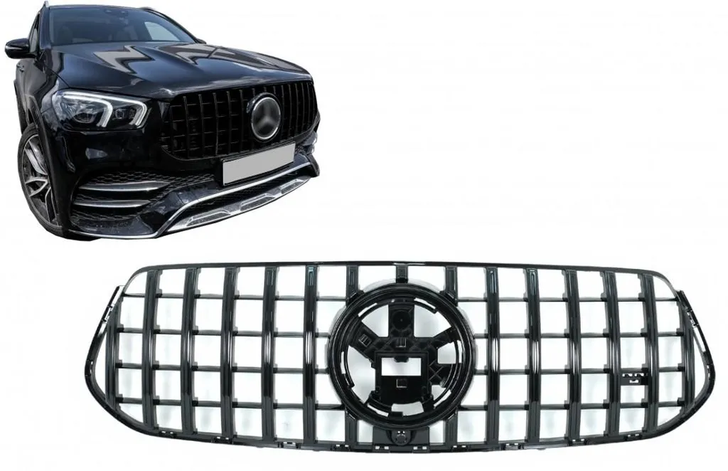 Calandre Mercedes GLE W167 Noire : Finissez-en avec le Chrome Style
