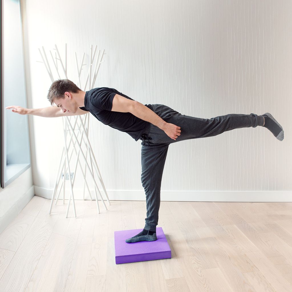 TPE Balance Schaum Yoga Pad Physikalische Therapie Fitness Matte Rutschfest 