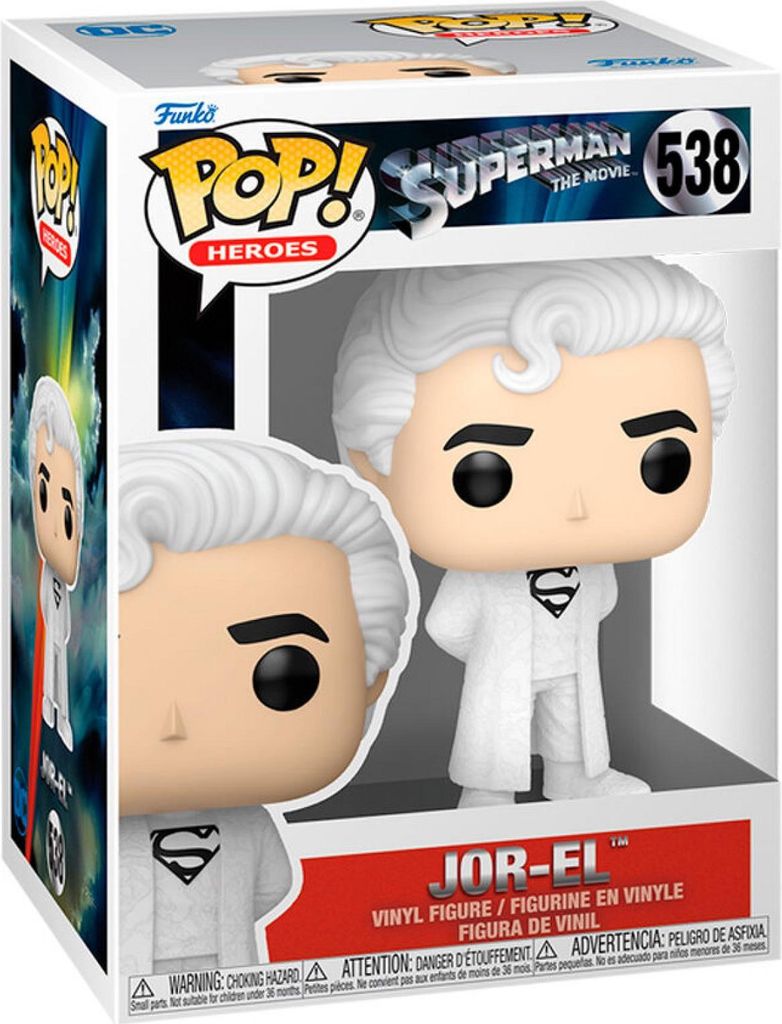 Funko Pop! DC Comics Jor-El z Superman the Movie 1978 figurka winylowa