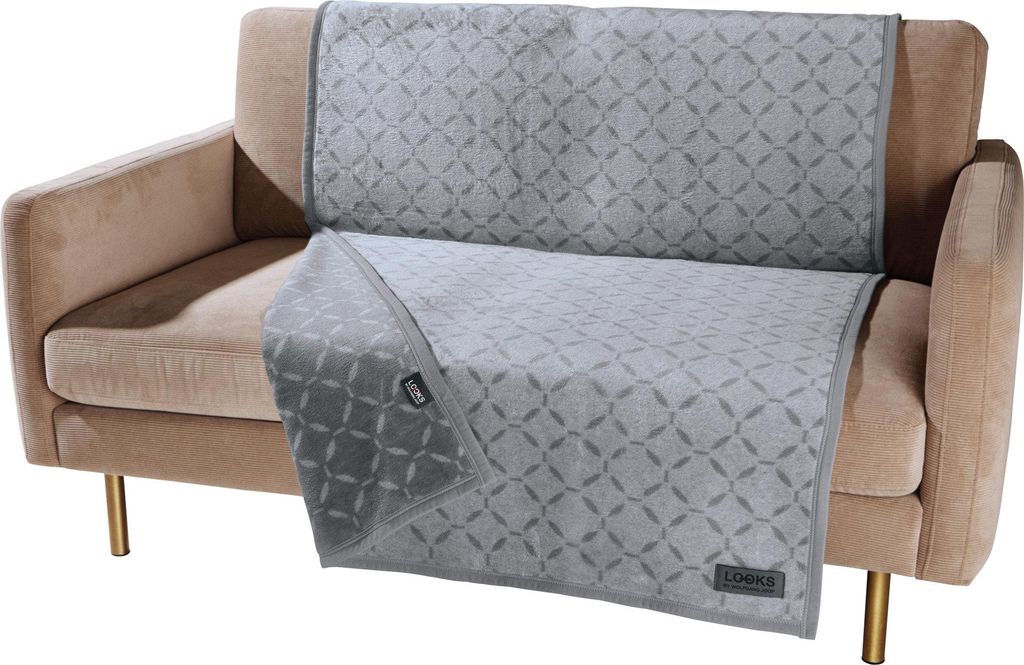 Looks by Wolfgang Joop Sessel- und Sofaschoner grau 100x200 cm