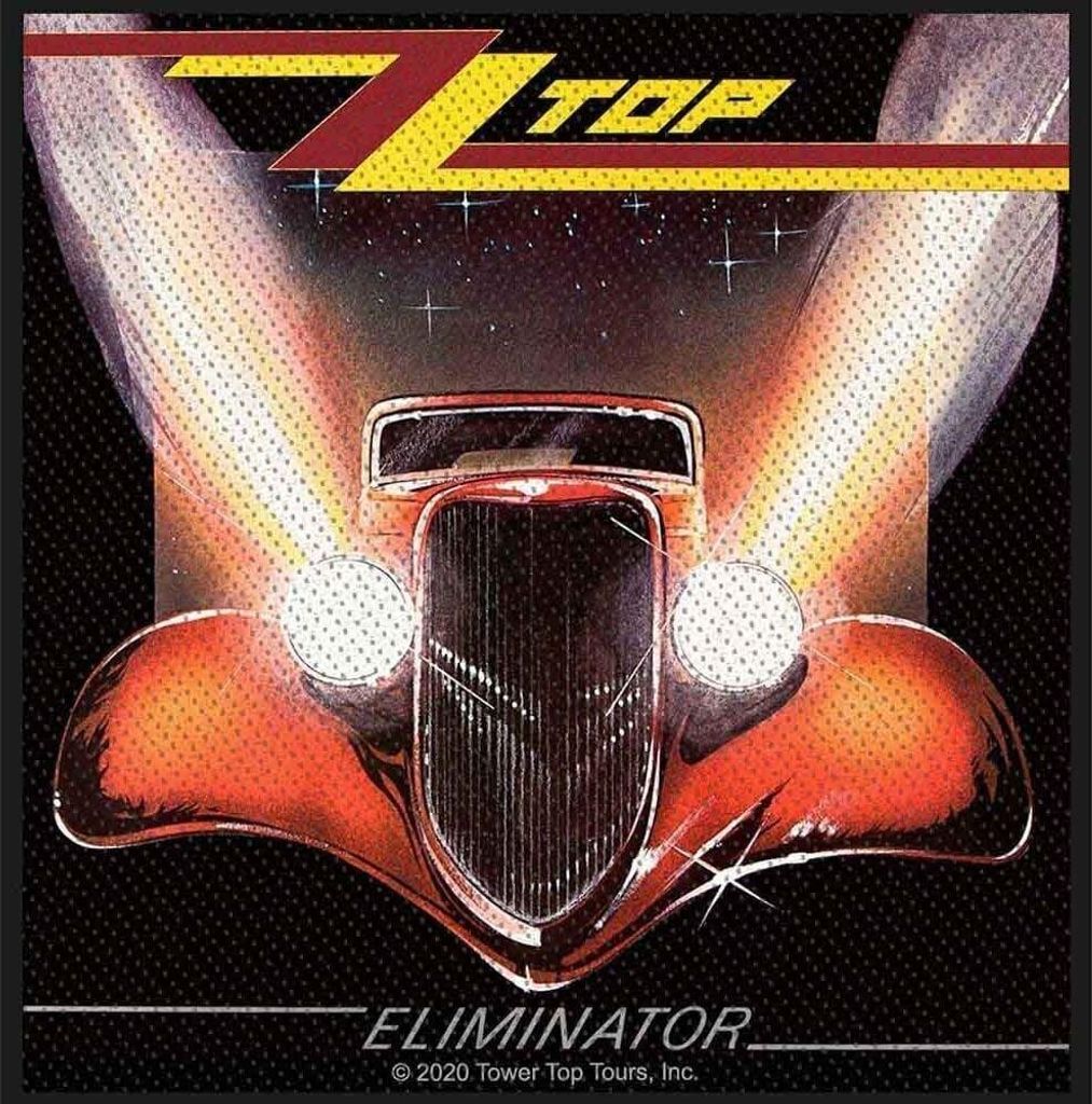 ZZ Top Eliminator Aufnäher zum Aufnähen 100 x 100 mm