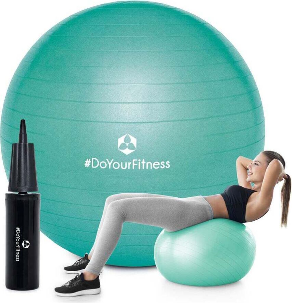 #DoYourFitness gymnastický míč včetně míčové pumpy fitness Obrázek produktu