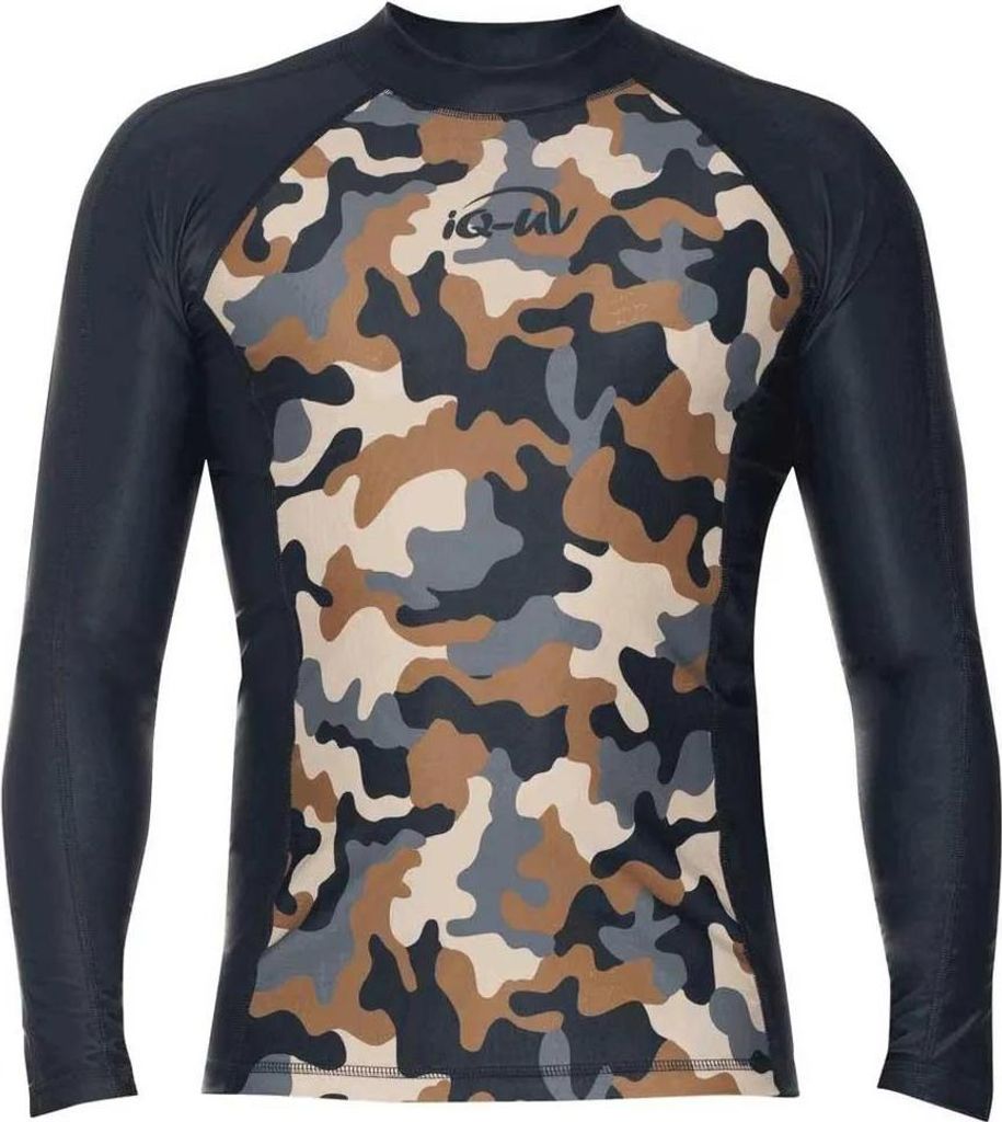 Iq-uv Uv 230 Slim Fit Langarm-rashguard Mehrfarbig S Herren Mehrfarbig S