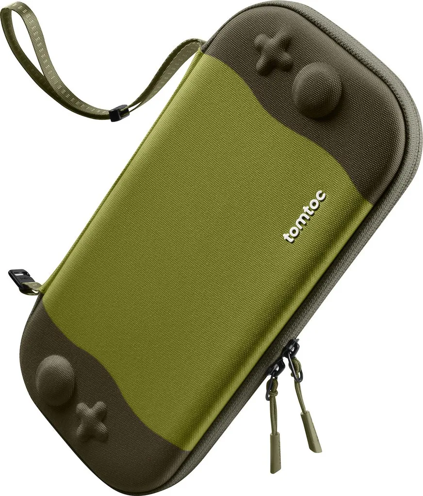 Custodia tomtoc Switch 2 Slim FancyCase G05 Matcha - Protezione 360°