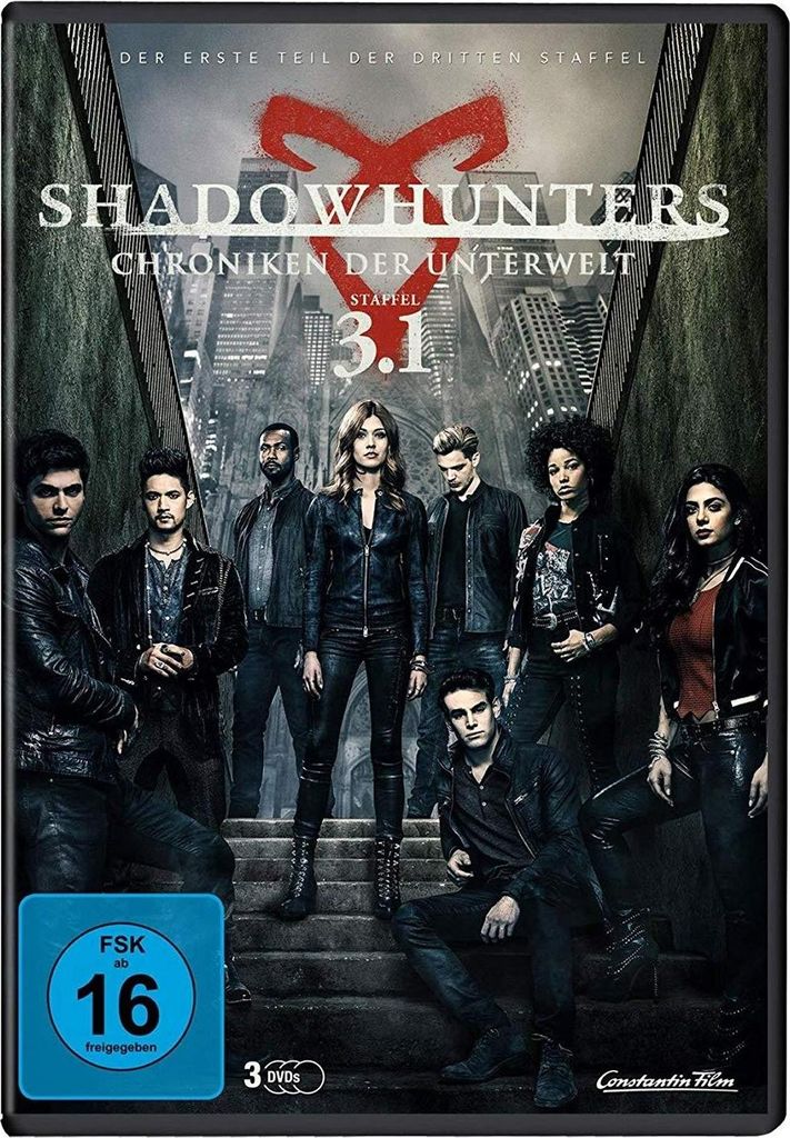 Shadowhunters - Staffel #3.1 (DVD) 3DVDs Min: 400DD5.1WS Produktbild 