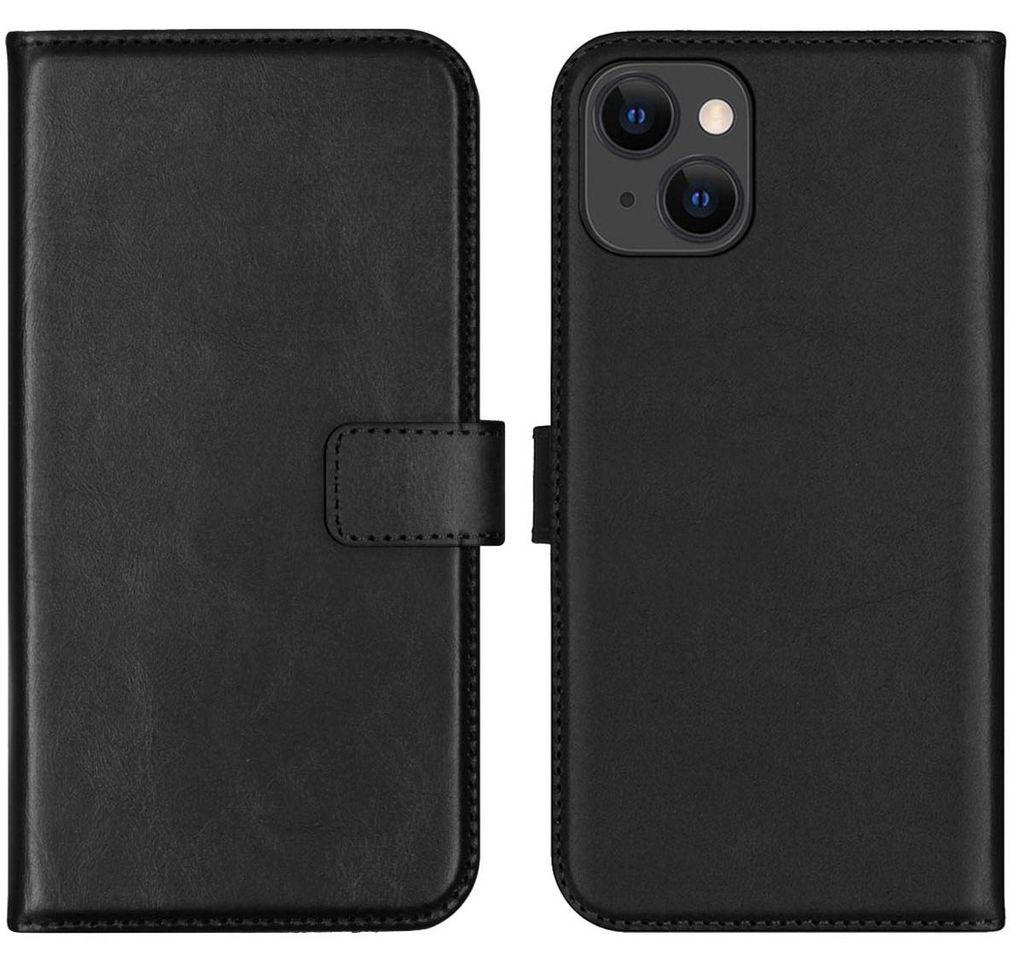 Selencia Custodia a libro in vera pelle per iPhone 13 - Immagine del prodotto 