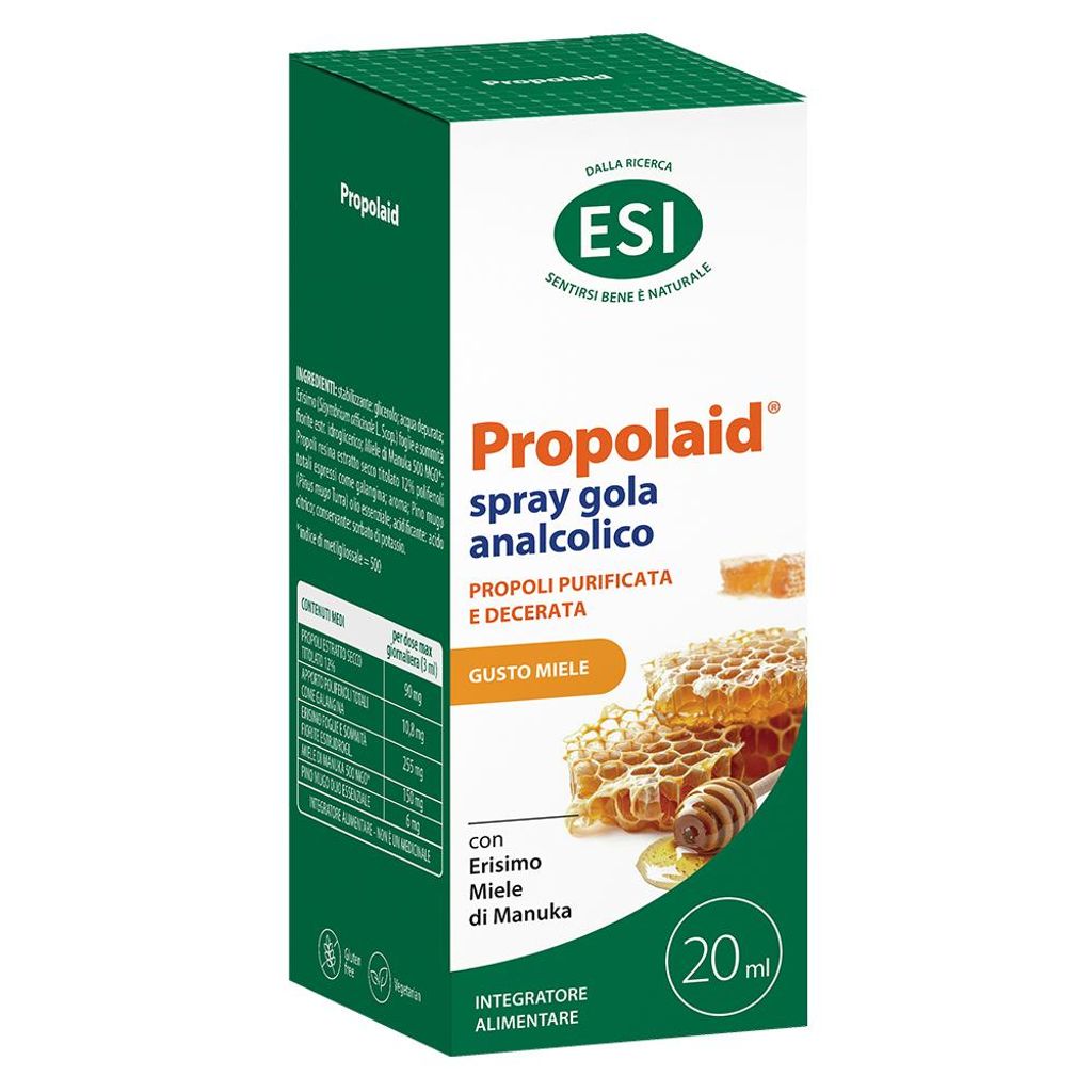 Rachenspray Propolis Honig – mit Manuka Honig MGO 500 & Manukaöl | Apothekenqualität