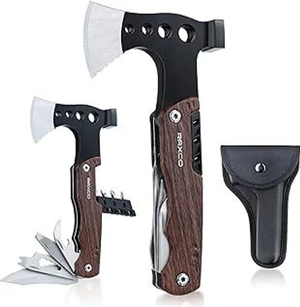 Idee Regalo Uomo: Ascia Multifunzione Raxco per Campeggio e Avventura