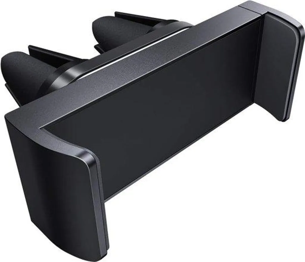 Support de voiture pivotant 360° argenté pour smartphone - Modèle Alu S1