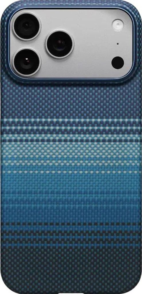 A close-up of the back of a smartphone case with a camera module visible.
