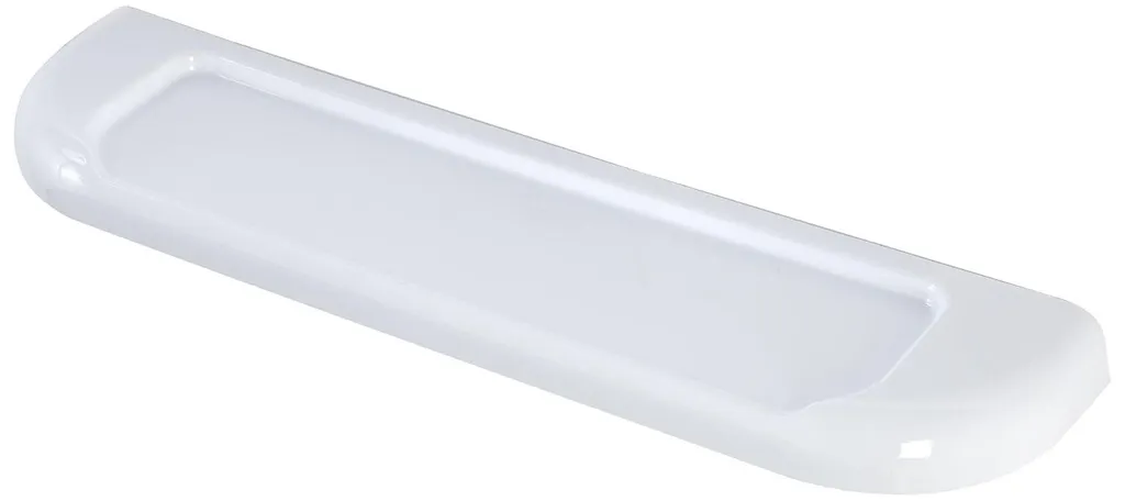 Étagère de salle de bain en plastique blanc pour petits accessoires