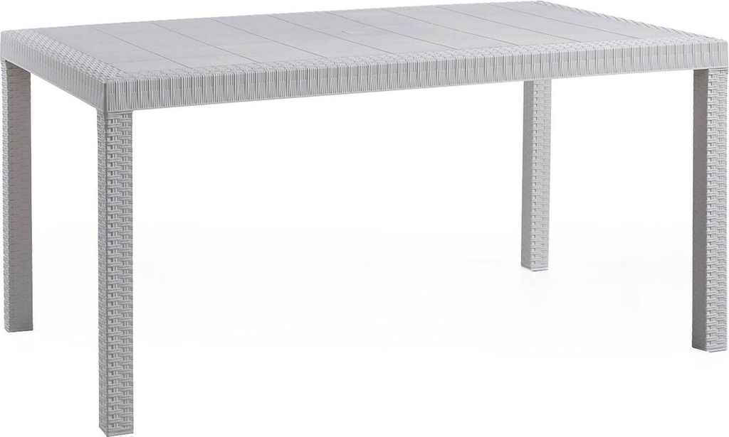 Outdoor Tisch Giove, 100 % Italy, 150x90h74 cm, Weiß