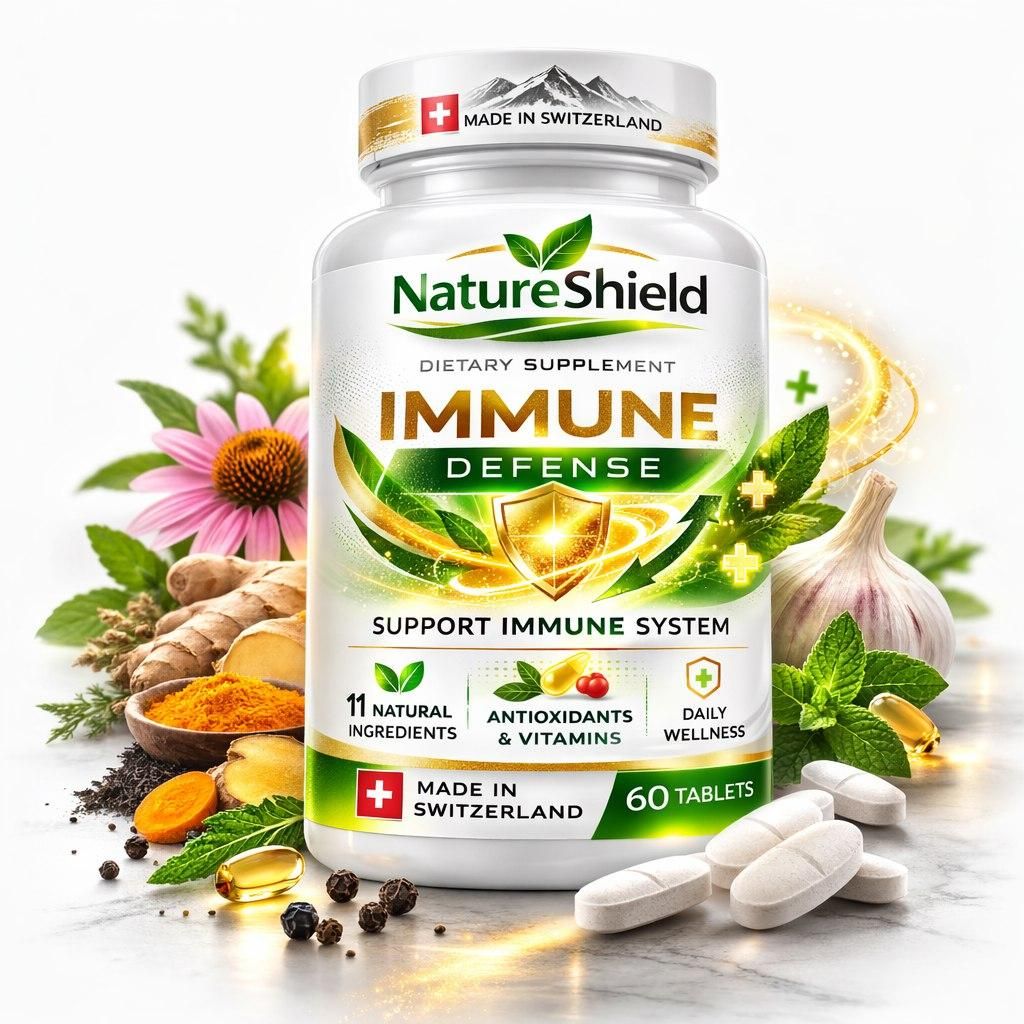 Nature Shield – Unterstützung des Immunsystems & Wohlbefinden – 60 Tabletten