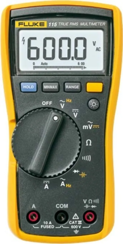 Testeur électrique portable Fluke 115 efficace pour maintenance et SAV